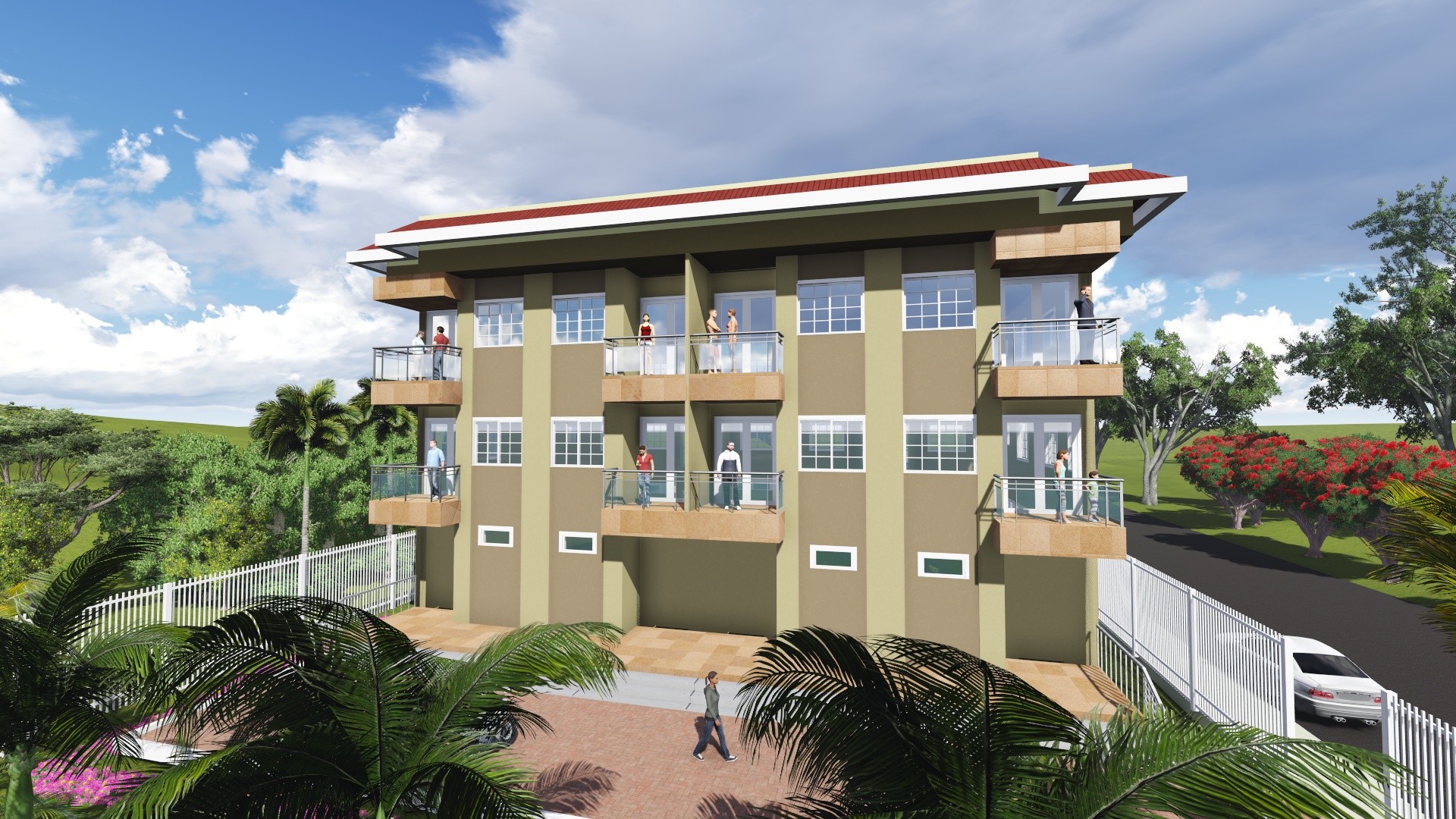 Retire in Belize at the Diplomat, a new development in Belize City